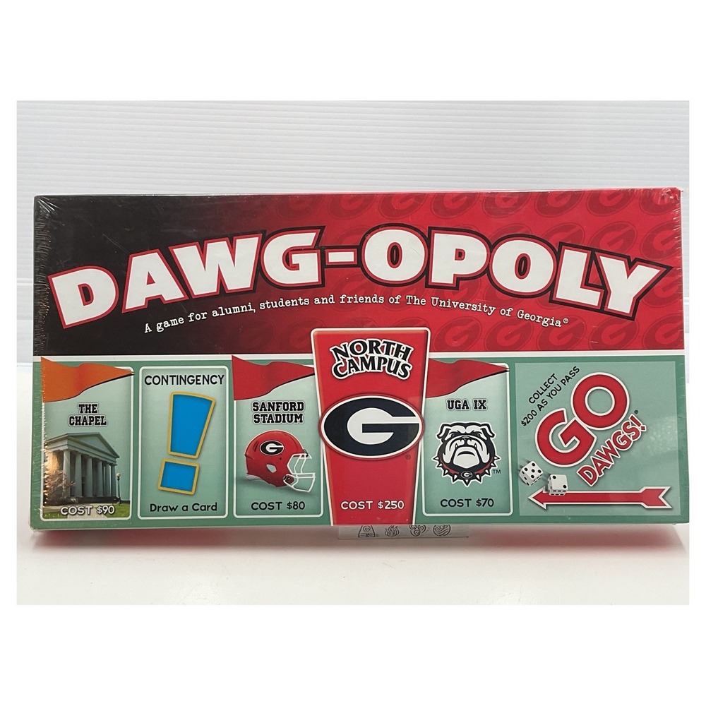 Dawg-Opoly Board Game University of Georgia Edition